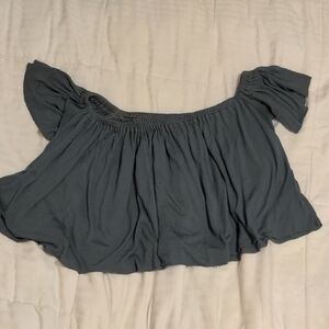 TRULY Madly Deeply elastic neck flowy top